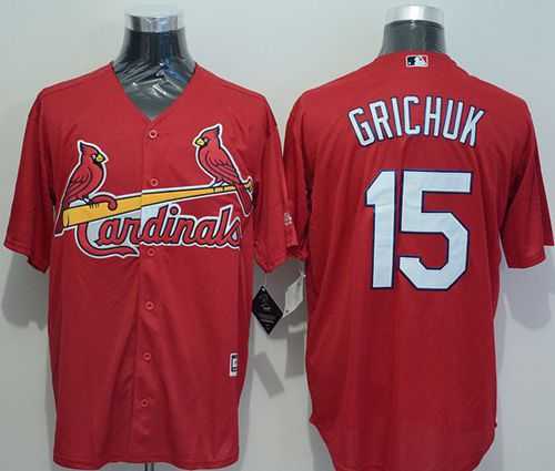 St. Louis Cardinals #15 Randal Grichuk Red New Cool Base Stitched MLB Jersey,We sell and wholesale St. Louis Cardinals #15 Randal Grichuk Red New Cool Base Stitched MLB Jersey on line form chian!